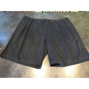 Men's Jonathan Quale Reserve black pleated front chino shorts size 48